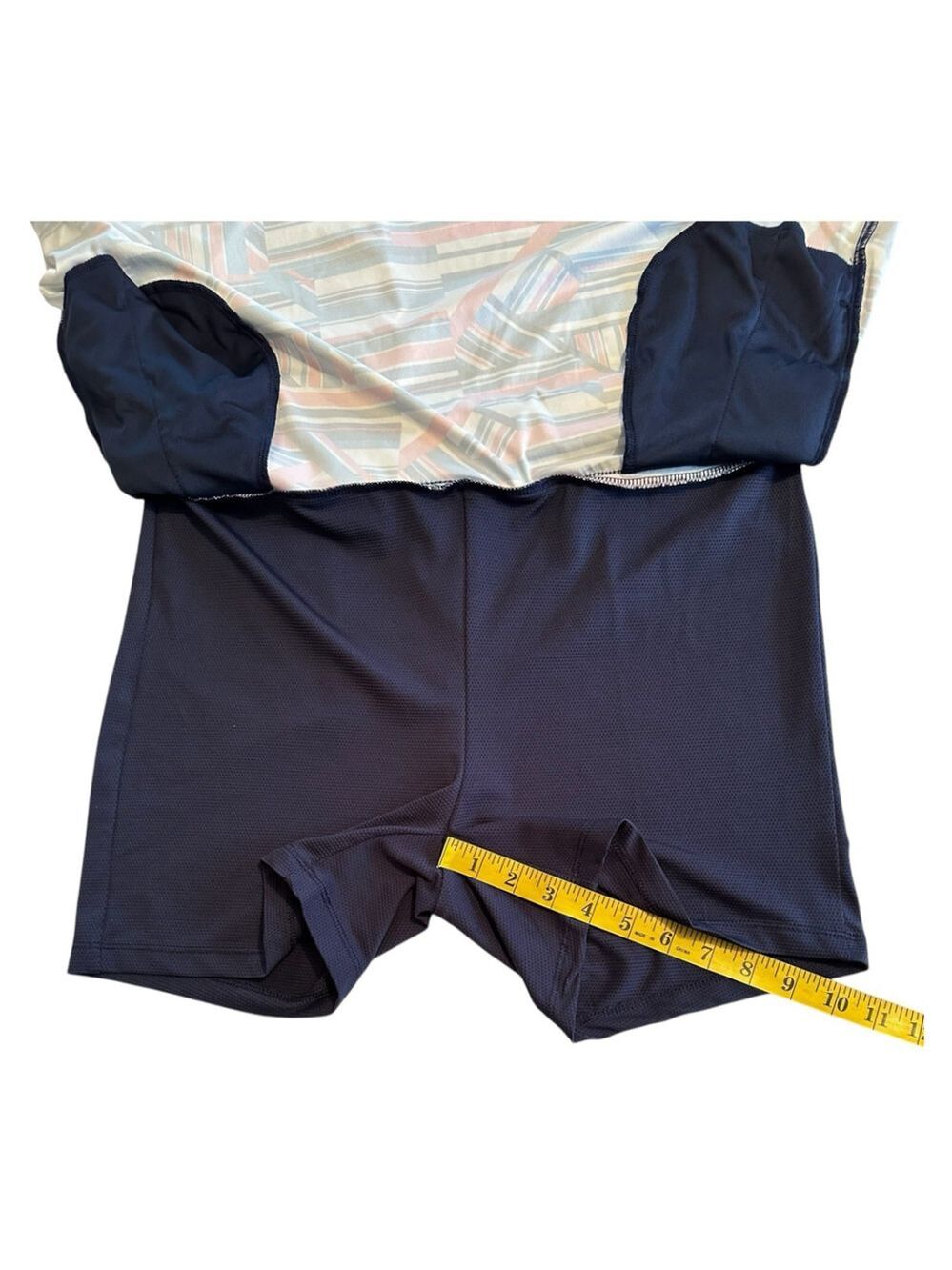 Greg Norman Tennis Golf Skort Mini Skirt Womens Large Blue Red & White Pockets - Picture 16 of 16